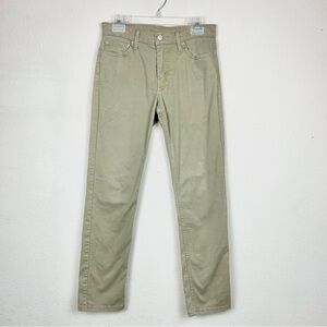 Levi's All Seasons Tech 511 Khaki Straight Leg Jeans